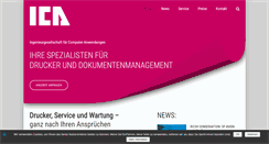 Desktop Screenshot of ica-online.de